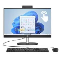 HP ALL IN ONE - 24-CR0010NK - i5-1335U - 8GO - 512GO - 24" FHD TACTILE - WIN11 -CLAVER+SOURIS -BLACK