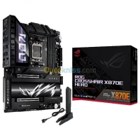 ASUS ROG CROSSHAIR X870E HERO -WIFI 7 - SOCKET AMD AM5 - 4XDDR5 -M.2 PCIE 5.0 - USB 4 - LAN 5 -BLACK