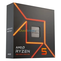 Processeur AMD Ryzen 5 7600X  6-Core 12-Threads socket AM5 GameCache 38 Mo 5 nm TDP 105W
