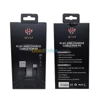 GXM CALBE USB-C CHARGEUR MANETTE PS5 - 2M LENGHT - 2.4 A OUTPUT - USB 2.0 - HIGHT SPEED - BLACK