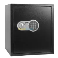 COFFRE FORT SE-S25EV - ACIER DURABLE - 37x27x27 cm - PANNEAU ÉLECTRONIQUE - SÉCURITÉ MAXIMALE -NOIR