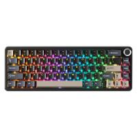 ATTACK SHARK X66 Wireless Mechanical Keyboard with Side Printed PBT Keycaps