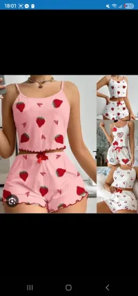 Ensemble pyjama bustier+ short