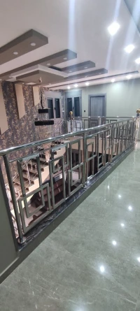 rampe d' escalier en inox