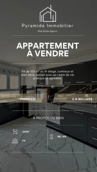 Vente Appartement F4 Oran Oran