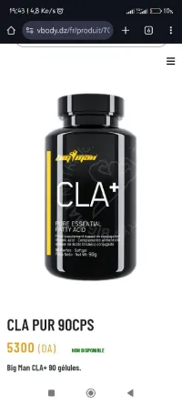CLA + brûleur de graisse 