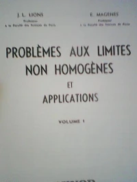 Problèmes aux limites non homogènes  et applications volume 1,