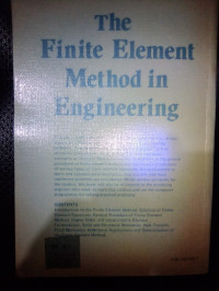 livres-magazines-the-finite-element-method-in-engineering-alger-centre-algerie