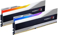 RAM DDR5 32GB (16x2) 6000 CL36 G SKILL TRIDENT Z 5 RGB - Metallic Silver