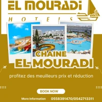 CHAINE MOURADI AVEC MEILLEUR PRIX HAMMAMET SOUSSE MONASTIR DJERBA MAHDIA 