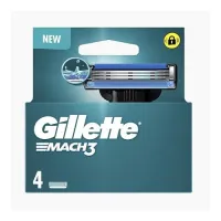 GILETTE MACH 3 Lames de Rasoir x 4 Lames