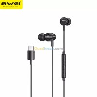 سماعات-الأذن-والرأس-ecouteur-type-c-usb-awei-tc-5-avec-microphone-et-boutons-de-commande-12m-pour-smartphone-برج-البحري-الجزائر
