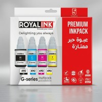 خرطوشة-و-حبر-jeux-de-4-bouteilles-dencre-canon-gi-490-royalink-برج-البحري-الجزائر