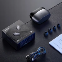Casque sans fil Ugreen HiTune X6 TWS Bluetooth 5.0 ANC gris 