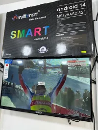 Télévision multismart 32 HD Android 14 Démo Rj45
