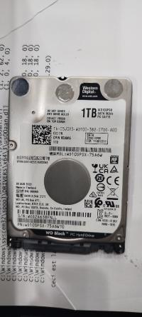 Disque western digital tickette noir haute performance