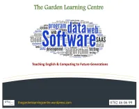 Docteur en informatique du Royaume-Uni donnant des cours d'anglais et d'informatique de haut niveau, 14 a 18 ans
