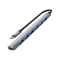 Type C USB Hub 7-Port USB 3.0 Data pour MAC et WINDOWS
