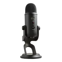MICROPHONE BLUE YETI BLACKOUT PROFISSIONAL FOR STREAMING / PODCASTING CREATOR 