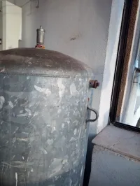 Citerne d'eau en acier galvanisé