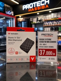 أقراص-صلبة-disk-externe-verbatim-store-n-go-mini-diamond-1to-ssd-1000mos-الجزائر-وسط