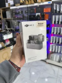 Microphone Sans fil DJI MIC 2 pour 2 personnes pour appareil photo et smartphone (2,4 GHz)
