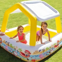 Piscine Gonflable Pour Enfants Avec Auvent