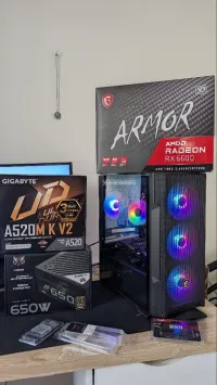 Pc gamer neuf jamais utilisé (Rx 6600& Ryzen 5500