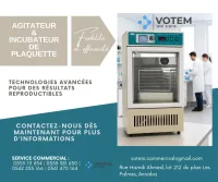 Equipements Médicaux De Haute Qualité: Agitateur & Incubateur de Plaquettes  - VOTEM MEDICAL