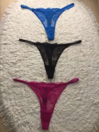 Lot de 3 strings Primark en dentelle