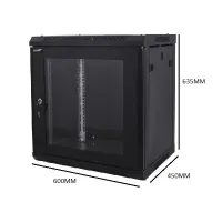 ARMOIRE DE BRASSAGE MURALE 12U 600*450*635MM