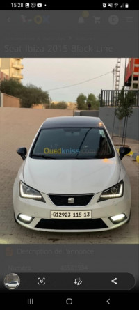 voitures-seat-ibiza-2015-black-line-mansourah-tlemcen-algerie