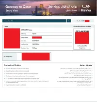 Visa Qatar تأشيرة قطر