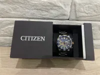 Montre citizen eco drive chronographe WR200