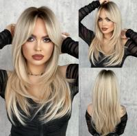 أكسسوارات-الجمال-perruque-semi-naturel-blonde-wig-شعر-مستعار-بيريك-اشقر-نصف-طبيعي-الجزائر-وسط