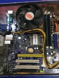 CARTE MERE FOXCONN G41/CPU DUAL CORE E5700/RAM 2Go