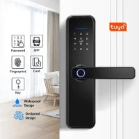 serrure électronique de porte intelligente smart  avec camera
