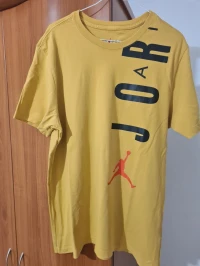 T-shirt air Jordan jaune original 