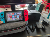 autre-nintendo-switch-v2-flashe-puce-128gb-stokage-plein-de-jeux-installe-bordj-el-bahri-alger-algerie