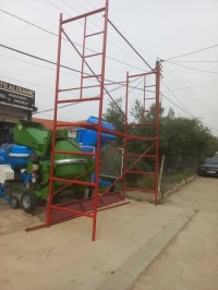echafaudage avec hélice 