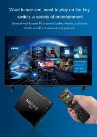 TV BOX M8 PRO GAME Console de jeu rétro 64 Go 10000 jeux intégrés Android 12