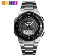SKMEI luxe entièrement en acier étanche mode Sport Quartz 