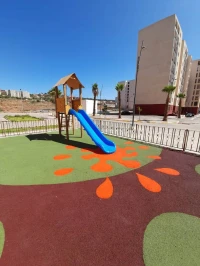 TOBOGGAN Étoile pour aire de jeux 