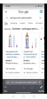  GOLIATH  contre les cafards, les blattes
