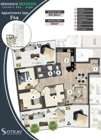 Vente Appartement F4 Alger Alger centre