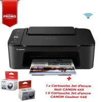 IMPRIMANTE JET D'ENCRE CANON PIXMA TS3440 MULTIFONCTION COULEUR WIFI