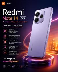 هواتف-ذكية-xiaomi-redmi-note-14-8-ram-128-gb-stockage-مسرغين-وهران-الجزائر