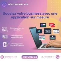 Développement Web & Mobile - Sites et Applications sur mesure