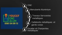 Découpe CNC Menuiserie Aluminium_ نجارة ألمنيوم عصرية