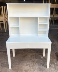 Bureau bois rouge 
